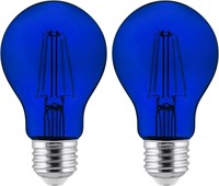 Sunlite LED Filament A19 Standard Colored...