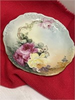 Vintage Floral Plate by Pensee 6.5"