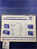 Vintage Sams Photofact Folder No 819 Console TVs