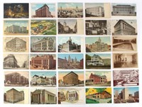 81 BALTIMORE MD POST CARDS,  BUILDINGS, CITY HALL,