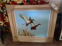 Vintage Richard E Bishop duck 3D litho