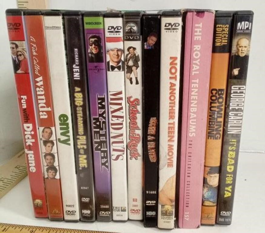 Comedy, Teen, Suspense & More. DVDS