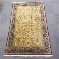 Handmade oriental rug approx. 5'5" x 8'5"