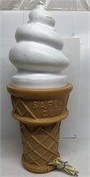 Safe t cup plastic ice cream cone originally a