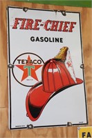 Texaco Fire Chief Gasoline made in USA 3-4-47