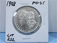 1903 Morgan Silver Dollar, MS-65