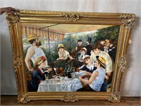 C. Lewis Replica Art Luncheon of the Boating Party