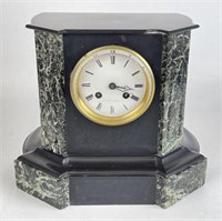 Vintage Stone Mantle Clock