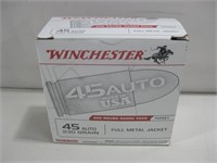 200 Rounds Winchester 45 Auto 230gr FMJ Ammo