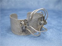 Sterling Silver Cuff Bracelet Tested