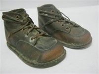 Old bronzed Baby Shoes