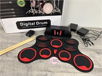 Digital drum pad set