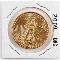 2009 1 OZT AMERICAN GOLD EAGLE .999 FINE COIN