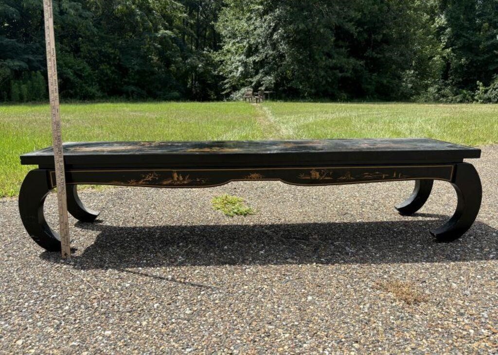 Very Heavy Long Oriental Coffee Table