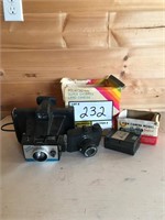 (2) vintage cameras