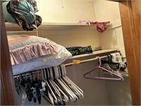 Hangers & Decorative Slate - Closet Contents