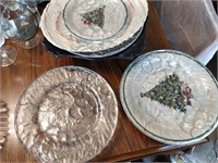 lot of.plates , collector plates , glass plates