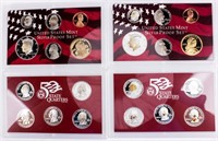 Coin 2004 & 2005 United States Silver Proof Sets