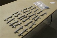 (24) 3" Stainless Steel Cabinet Drawer Handles