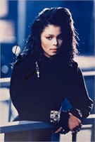 Autograph COA Janet Jackson Photo