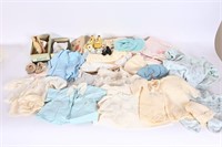 Vintage Baby Clothes, Shoes, Blankets