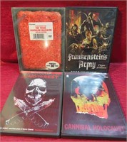 Dark Horror Lot 4 Shock Movie DVD's Cannibals MORE