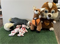 Miscellaneous stuffed animals