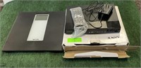 Blue Ray DVD player & Digital bathroom Scale