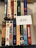 (15) VINTAGE VHS