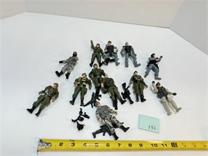 Plastic Military Action Figures