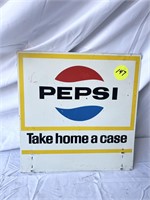 Pepsi Take Home a Case Sign