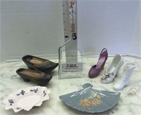 Dresser Items & Various Shoes