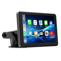 LAMTTO Portable Wireless Carplay Car Stereo with