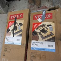 (2)open boxes Velux step flashing kit.