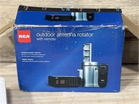 RCA outdoor antenna rotator with remote.