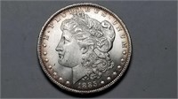 1885 O Morgan Silver Dollar Uncirculated Toned