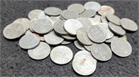 (50) 1943 Steel War Cents