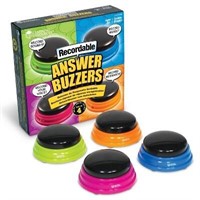 Recordable Answer Buzzers - Set of 4  Ages 3+