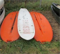 LOT OF 3 RESCUE/SURF/PADDLE BOARDS