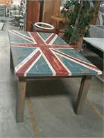 British flag table