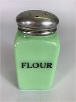Vintage Jadeite Jadite Flour Shaker