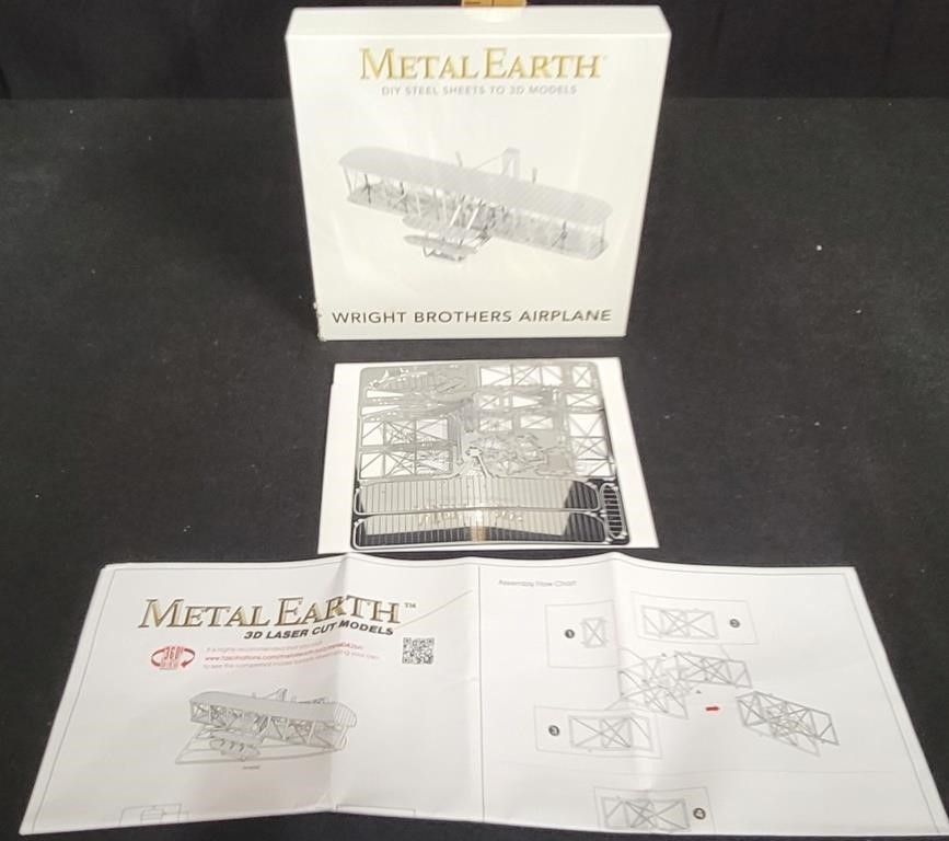 Metal Earth 3D Steel Sheets Wright Brothers