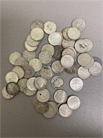 28 silver roosevelt dimes