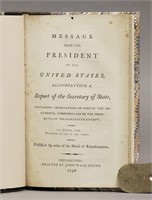 1798, Message from the President of the U.S.