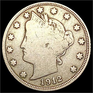 1912 Liberty Victory Nickel NICELY CIRCULATED