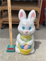Vintage Easter bunny blow mold 19 inch