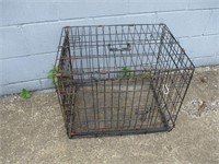 Metal Dog Crate Sz Medium