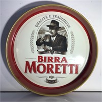 MORETTI BEER ADVERTISING TRAY