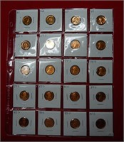 (20) Lincoln Cents Proof