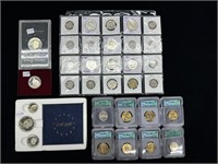 Silver Coins, Silver Proof Sets, Quarters etc